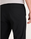 View of model wearing Beautiful Black Go Airweave Chino, Straight Fit.