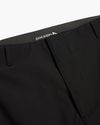 View of model wearing Beautiful Black Go Pant, Slim Fit with Airweave.