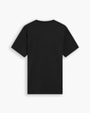 View of model wearing Beautiful Black Go Tee, Slim Fit.