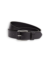 View of  Black denim Men's Casual Belt.