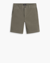 View of model wearing Camo Alpha Chino Shorts, Straight Fit.