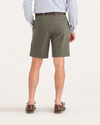 Back view of model wearing Camo Alpha Chino Shorts, Straight Fit.