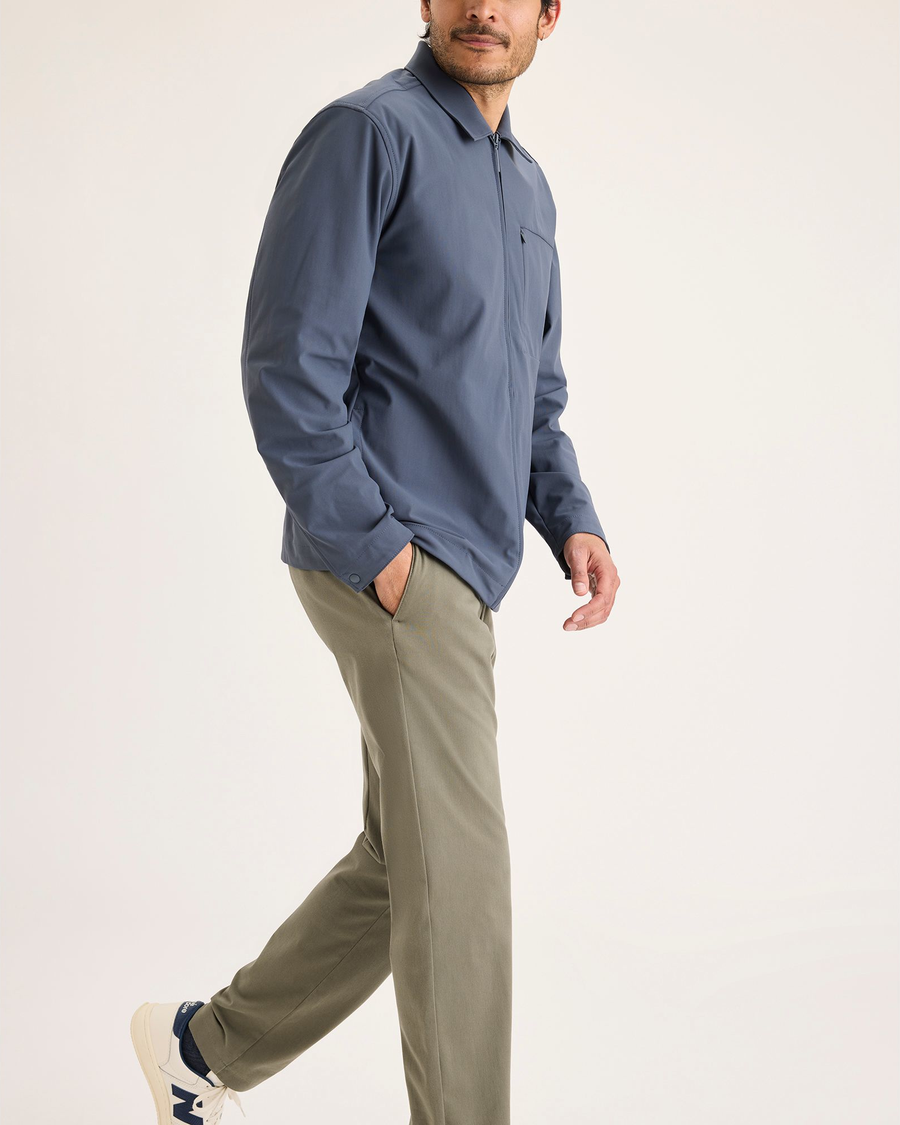 View of model wearing Camo Go Activeflex Chino, Slim Fit.