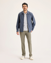 Front view of model wearing Camo Go Activeflex Chino, Slim Fit.