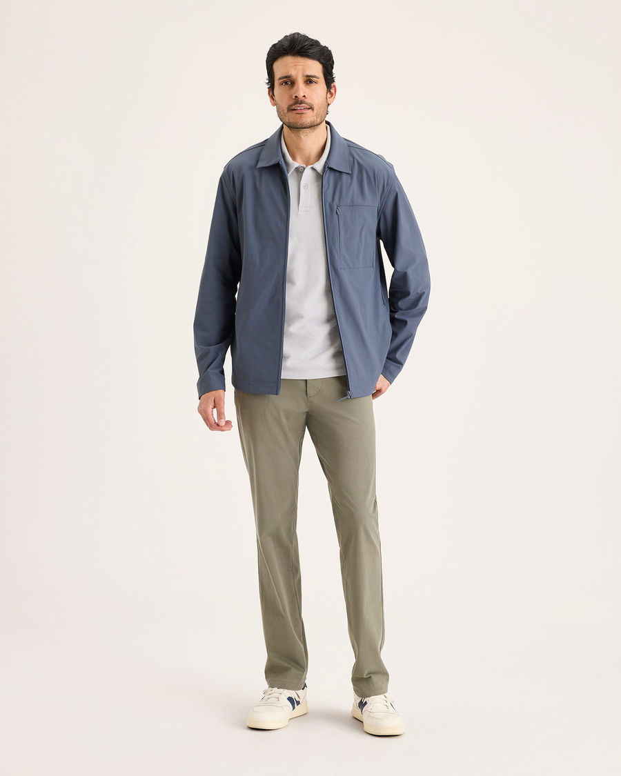 Front view of model wearing Camo Go Activeflex Chino, Slim Fit.