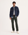 Front view of model wearing Chimera Alpha Chino Pants, Slim Fit.