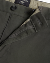 View of model wearing Chimera Crafted Khaki Pants, Slim Fit.
