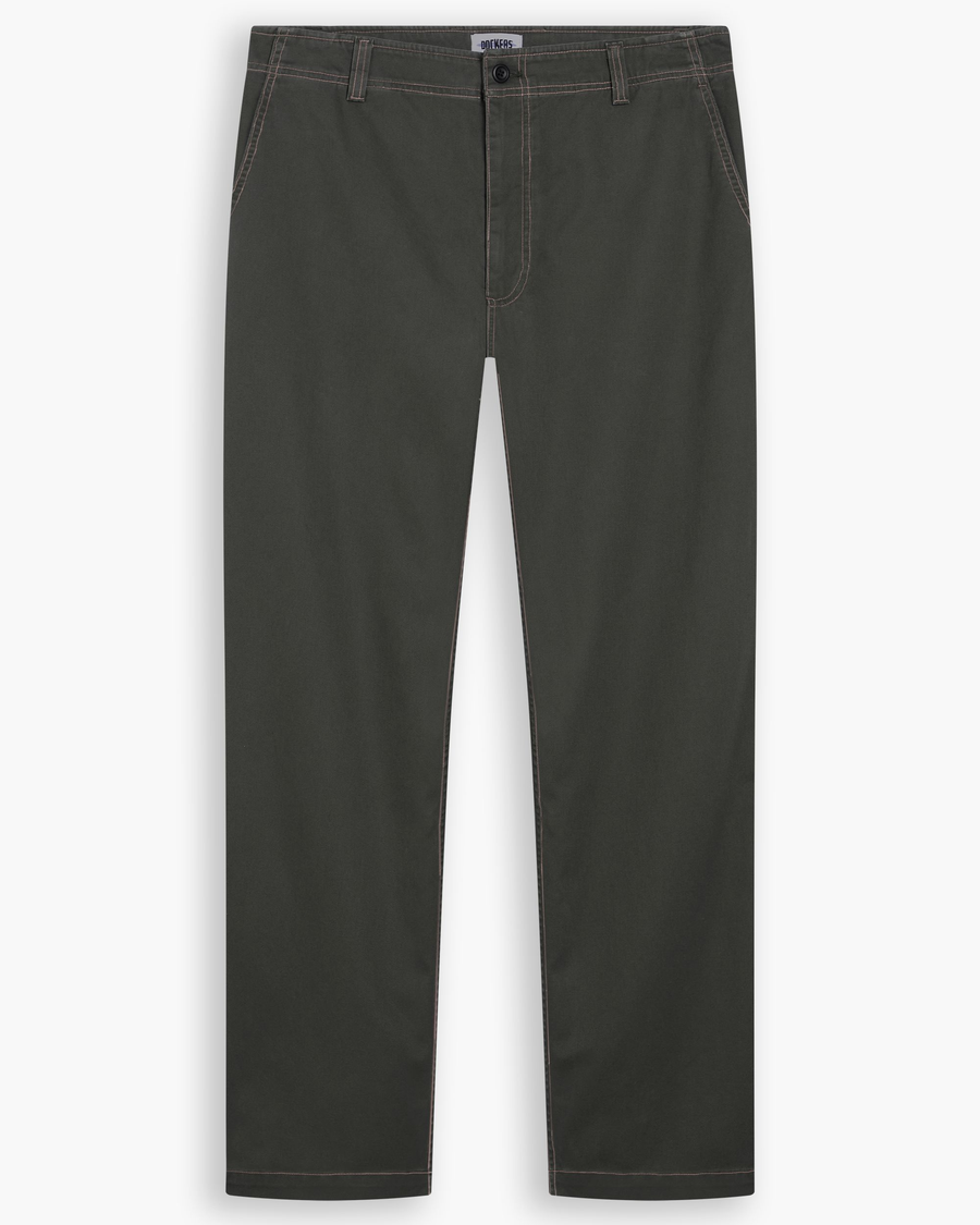 View of model wearing Chimera Eighty-Six Alpha Chino Pants, Loose Fit.