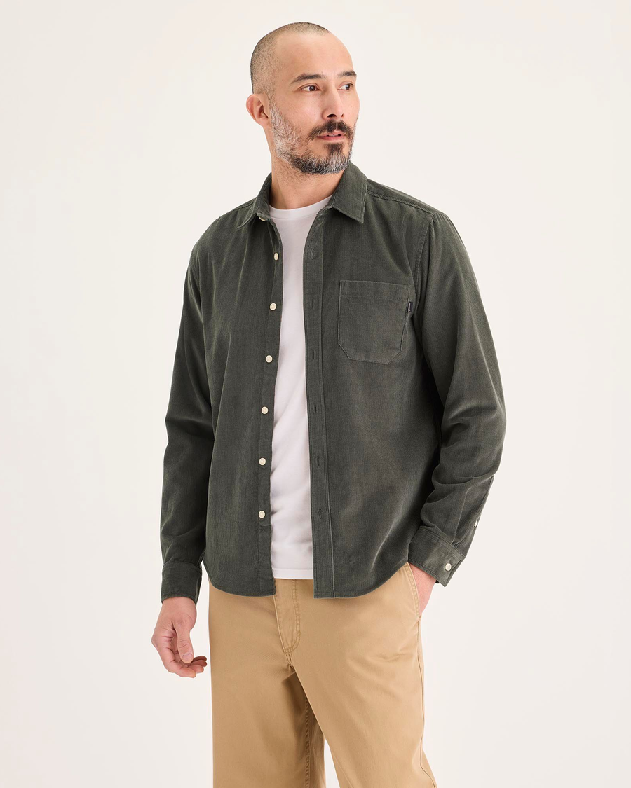 Front view of model wearing Chimera Ultimate Shirt, Regular Fit.