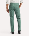 View of model wearing Duck Green Original Chino Pants, Slim Fit.
