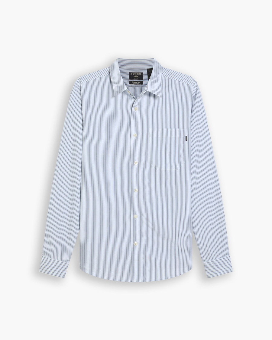 View of model wearing Erwin Ultimate Shirt, Slim Fit.