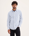 Front view of model wearing Erwin Ultimate Shirt, Slim Fit.