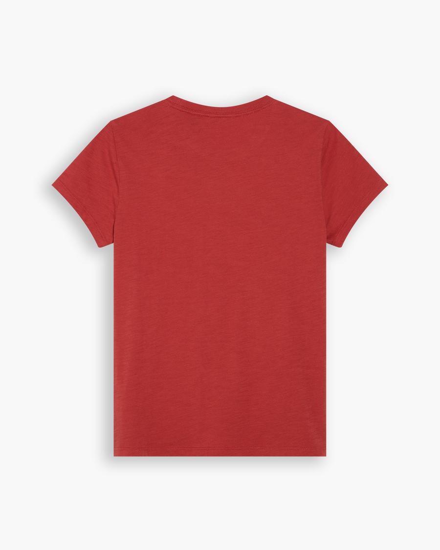 View of model wearing Fire Whirl Favorite Tee, Slim Fit.