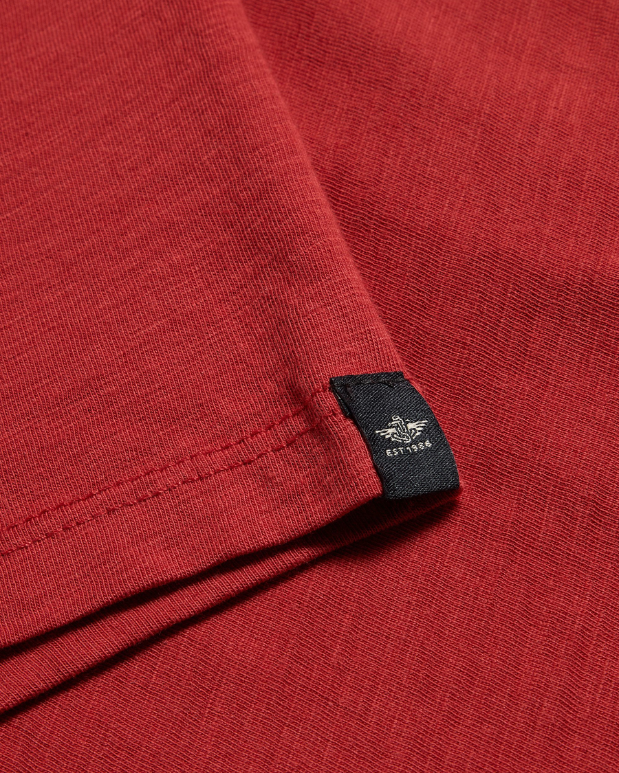 View of model wearing Fire Whirl Favorite Tee, Slim Fit.