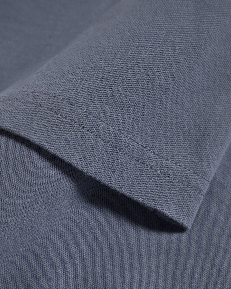 View of model wearing Folkstone Gray Eighty-Six Crewneck Tee, Relaxed Fit.