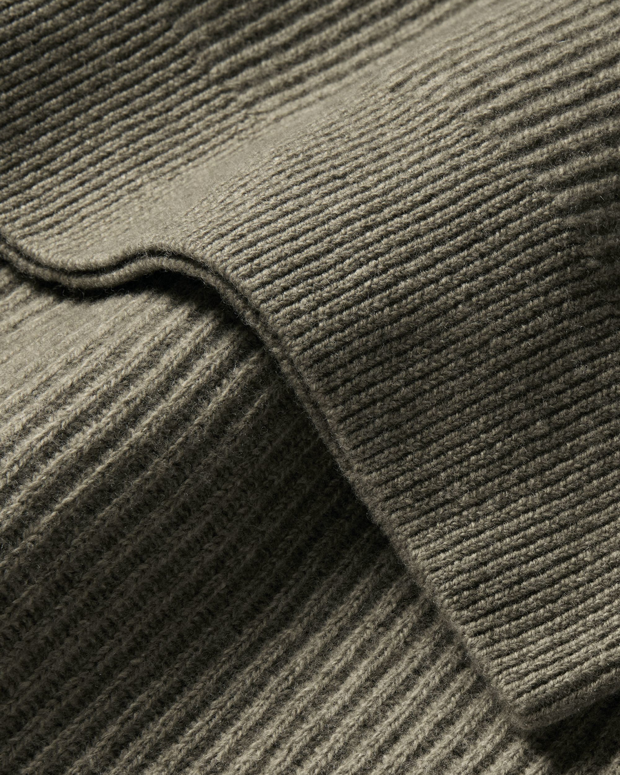 View of model wearing Jodhpurs Crewneck Sweater, Regular Fit.