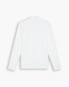 View of model wearing Lucent White 1-Pocket Shirt, Regular Fit.
