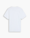 View of model wearing Lucent White Go Tee, Slim Fit.
