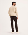 Back view of model wearing Mole Ultimate Chinos, Slim Fit.