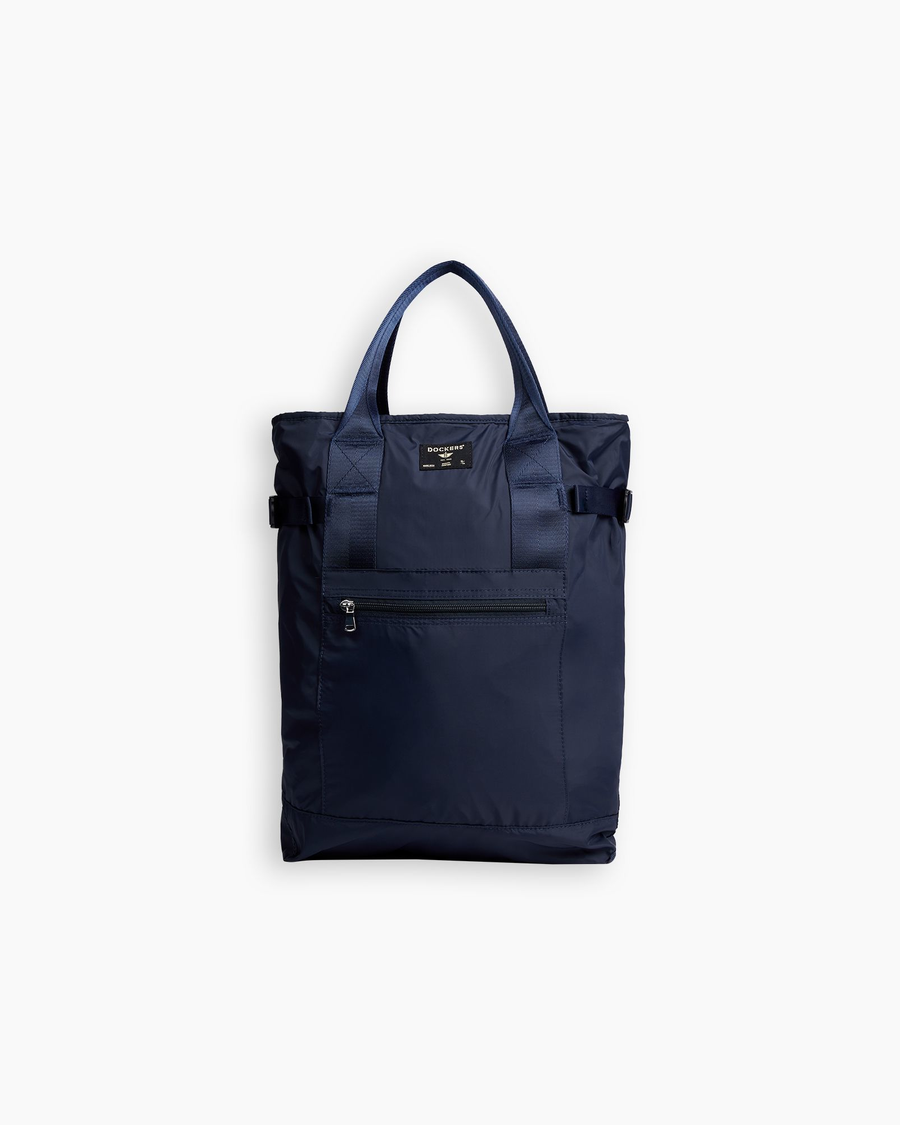 View of  Navy Blazer Men's Packable Bagpack.