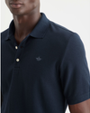 View of model wearing Navy Blazer Original Polo, Slim Fit.