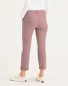 Back view of model wearing Old Rose Weekend Chino Pants, Slim Fit.
