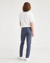 Back view of model wearing Ombre Blue Jean Cut Go, Slim Tapered Fit with Airweave.