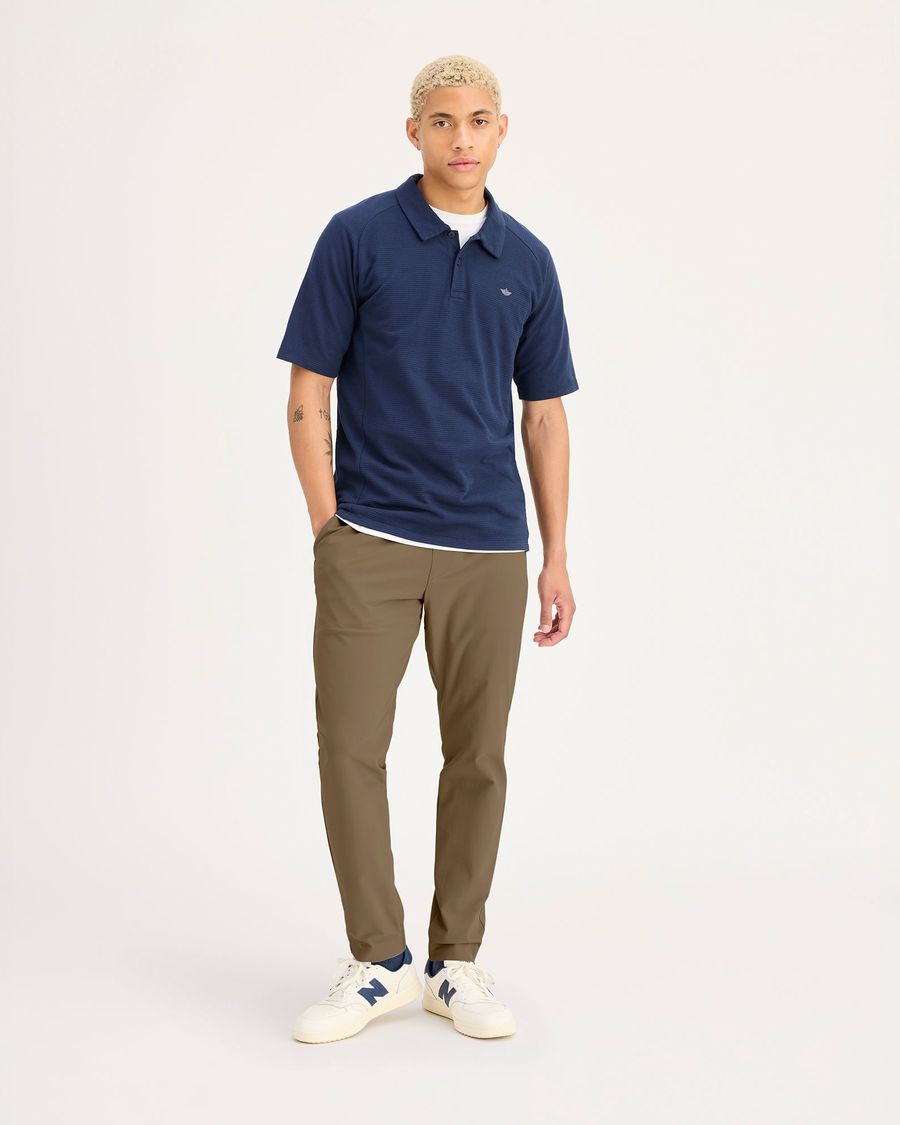 View of model wearing Otter Go Jogger, Slim Fit with Airweave.