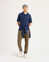 Front view of model wearing Otter Go Jogger, Slim Fit with Airweave.