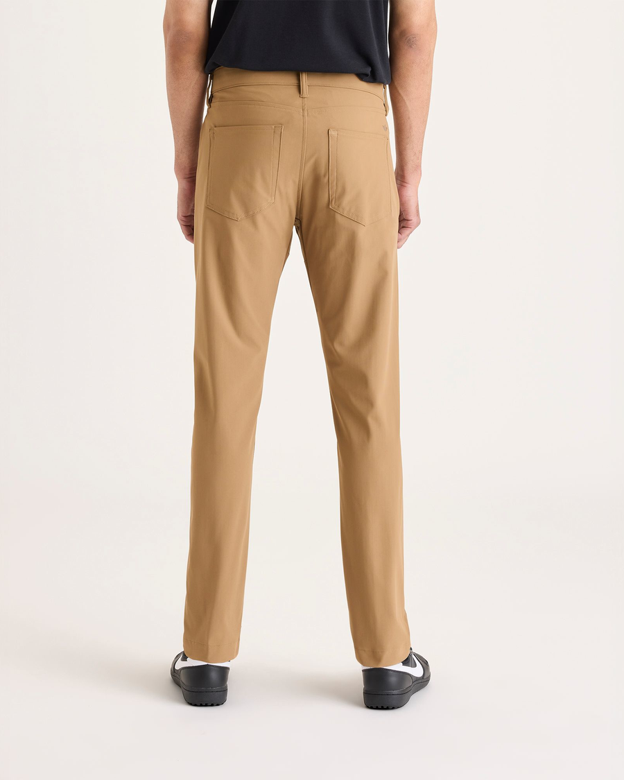 Back view of model wearing Otter Go Pant, Slim Fit with Airweave.