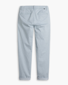 View of model wearing Oxnard Tourmaline Stripe Weekend Chino, Slim Fit.