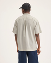 Back view of model wearing Palora Moonstruck Eighty-Six Shirt, Relaxed Fit.