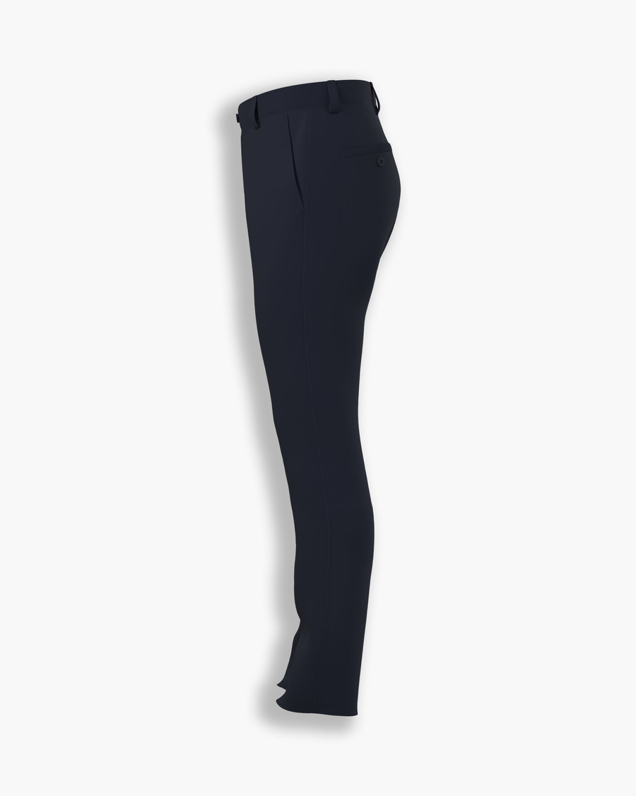 View of model wearing Pembroke Ultimate Chinos, Skinny Fit.