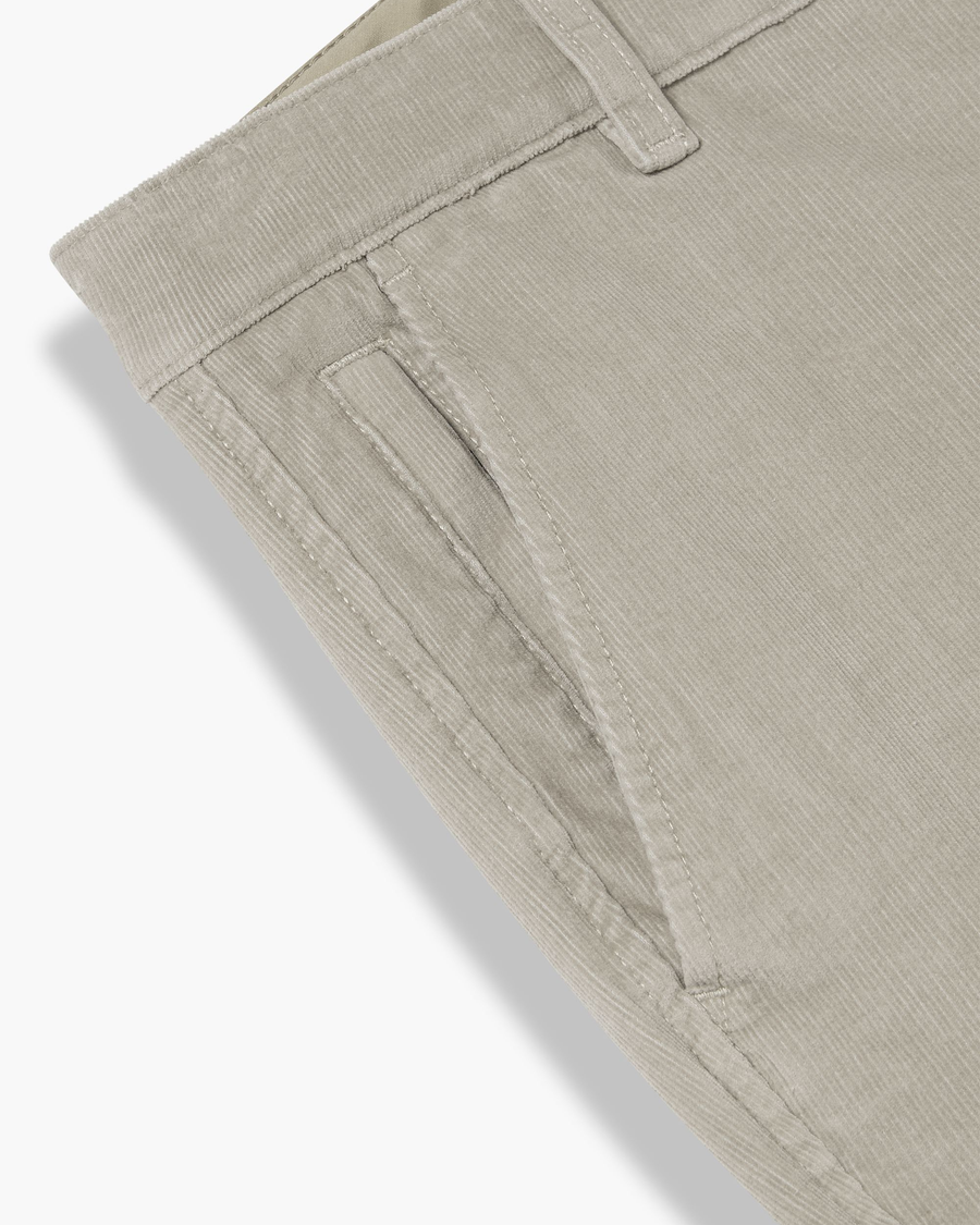 View of model wearing Pure Cashmere Ultimate Chinos, Skinny Fit.