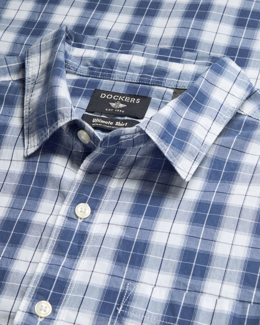 View of model wearing Reeves Coastal Ultimate Shirt, Regular Fit.