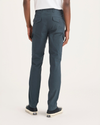 Back view of model wearing Stratified Sea Men's Slim Tapered Fit Cargo Pants.