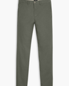 View of model wearing Tea Leaf Crafted Khaki Pants, Slim Fit.